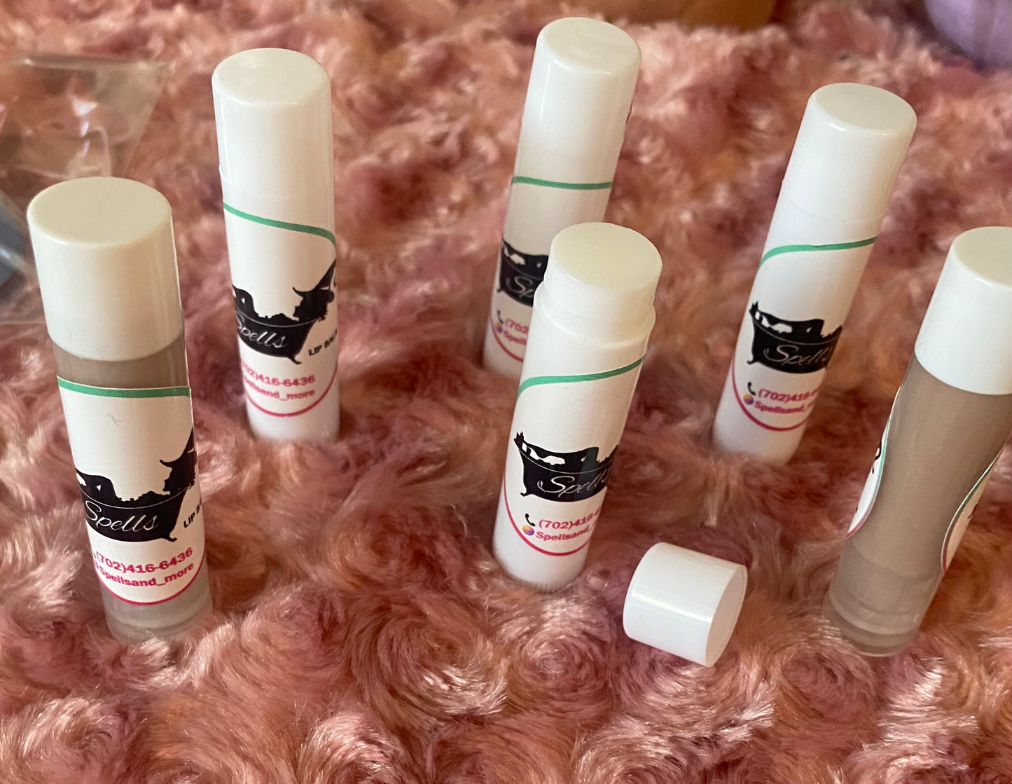 Lip Balm ( cherry, mint, coconut, vanilla, strawberry, Cherry)